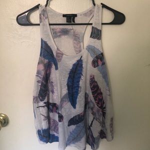 Feather tank top